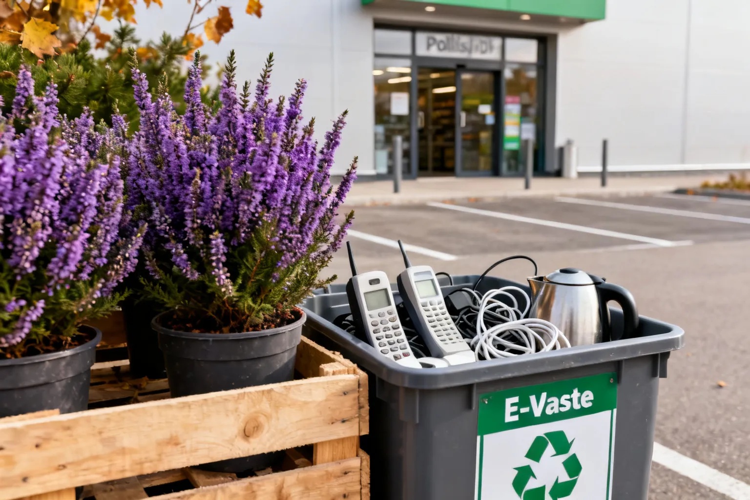Castorama Kwiaty za Elektrograty 2026 — wrzosy za elektroodpady