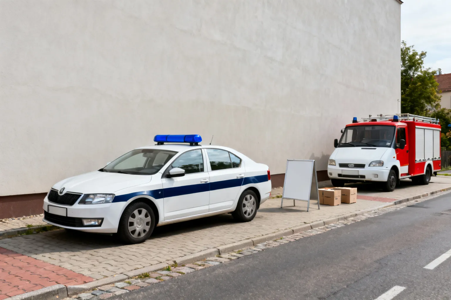 Opiekunowie ukarani za brak kasków w Nisku