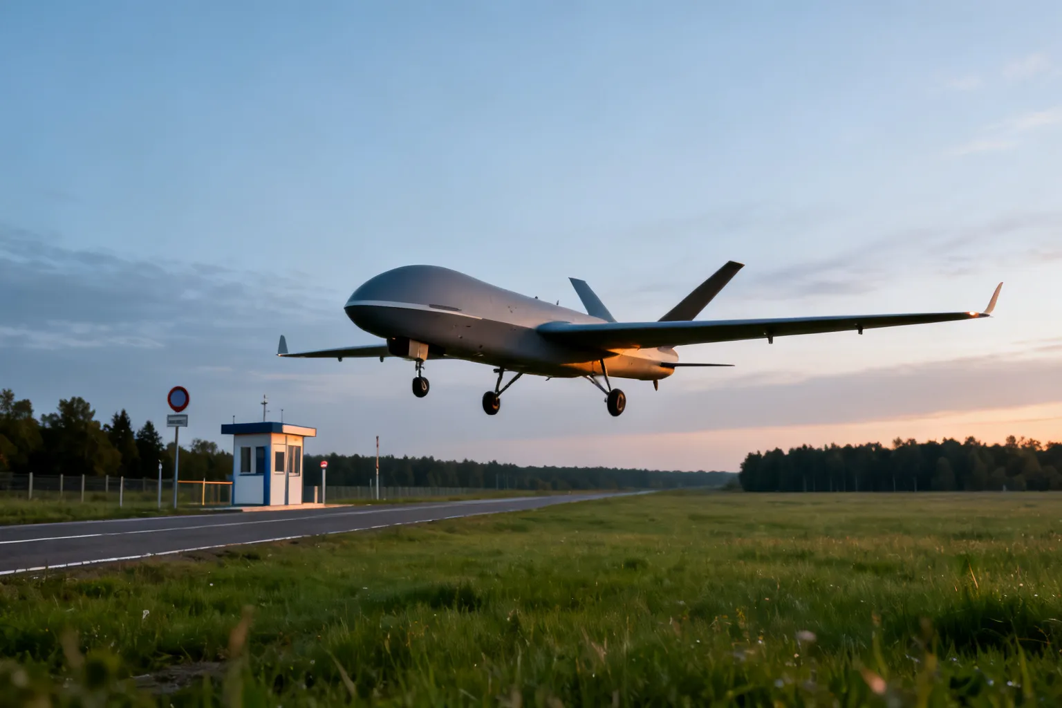 Alert RCB w Lubelskiem i Podkarpackiem — odrzutowy dron blisko granicy