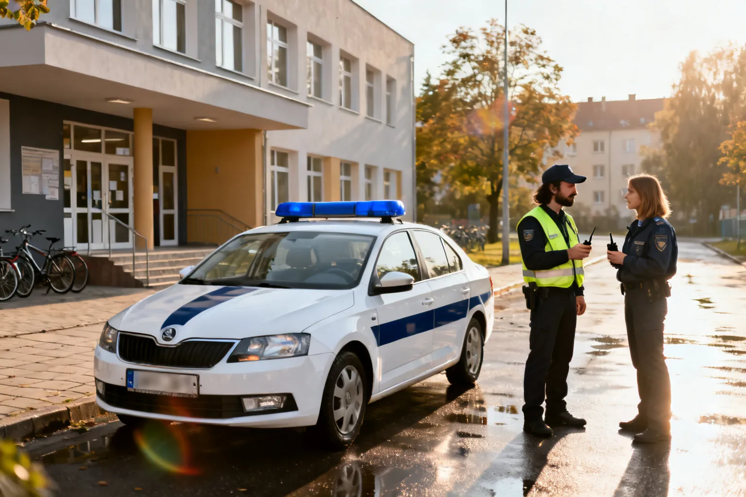 Więcej patroli policji w rejonach szkół na Podkarpaciu