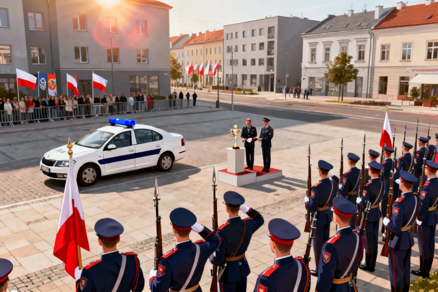Eliminacje wojewódzkie przeglądu musztry w Rzeszowie. Zwyciężył Rymanów