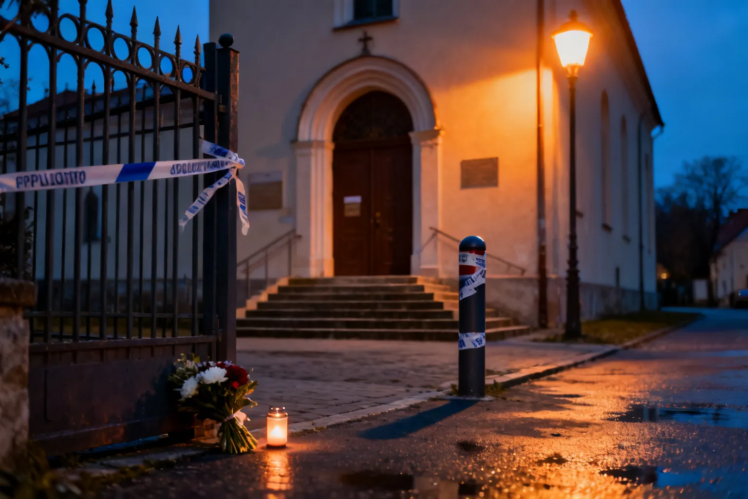 Atak nożownika w jarosławskim opactwie przy ul. Benedyktyńskiej – zginął ksiądz, kilku rannych