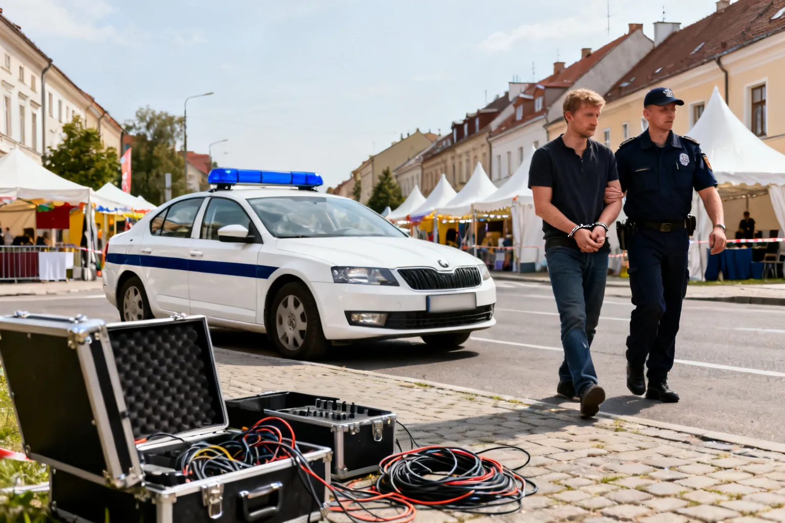 Kradzież sprzętu na festiwalu w Stalowej Woli. Zatrzymano 41-latka