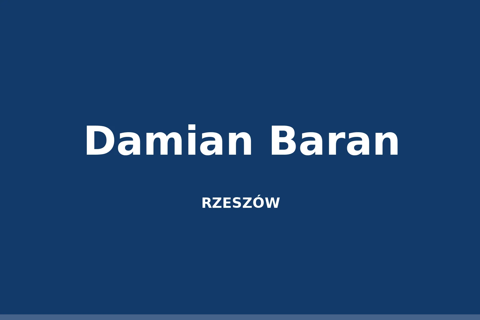 Damian Baran