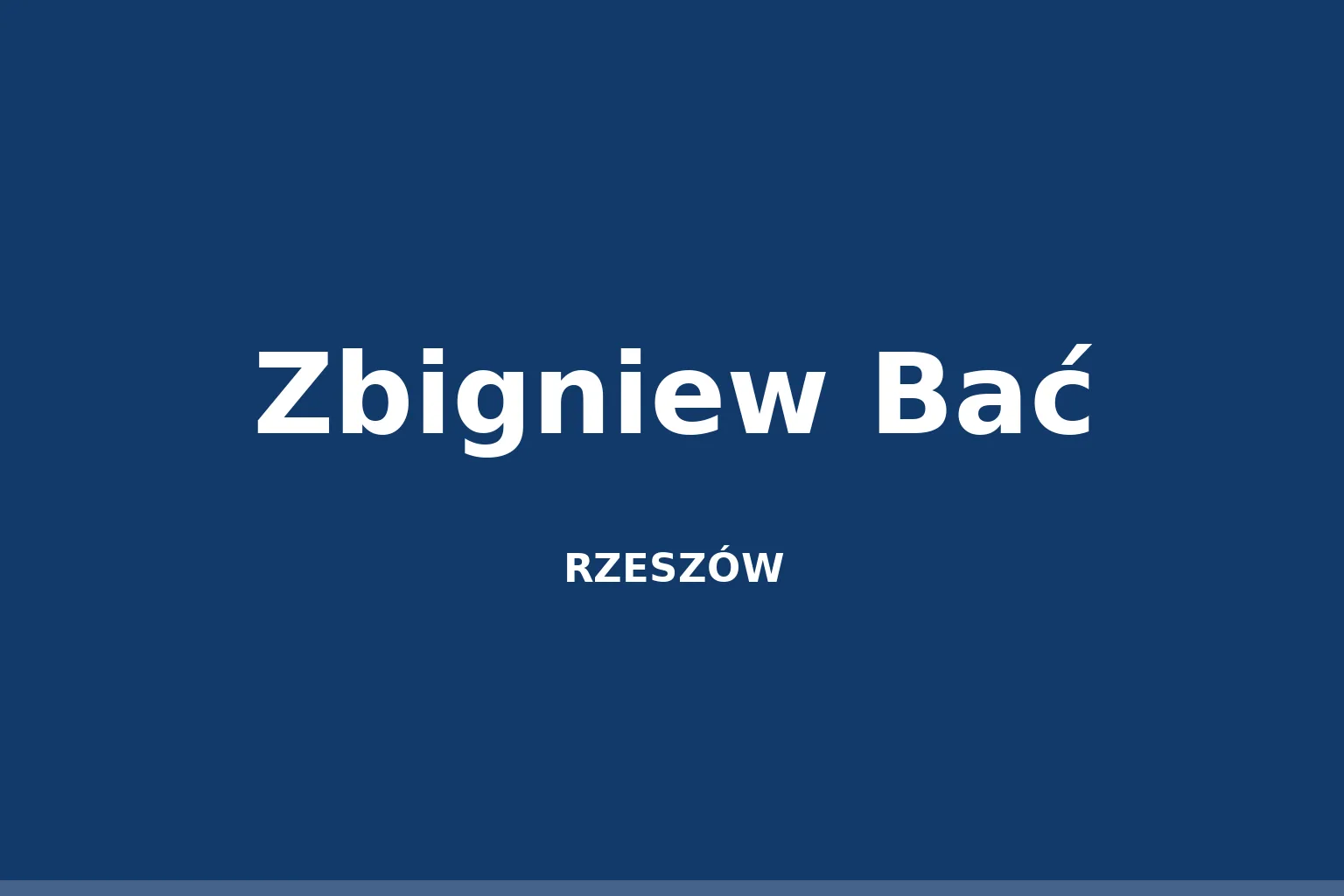 Zbigniew Bać