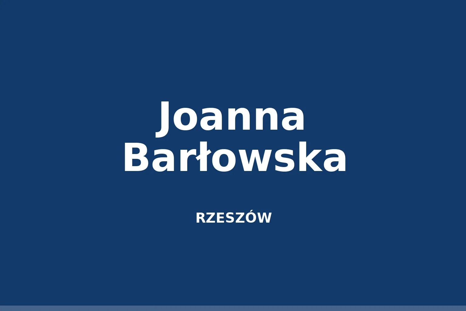 Joanna Barłowska
