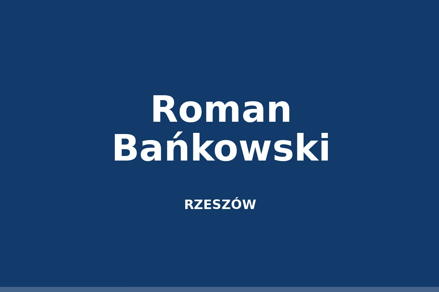 Roman Bańkowski
