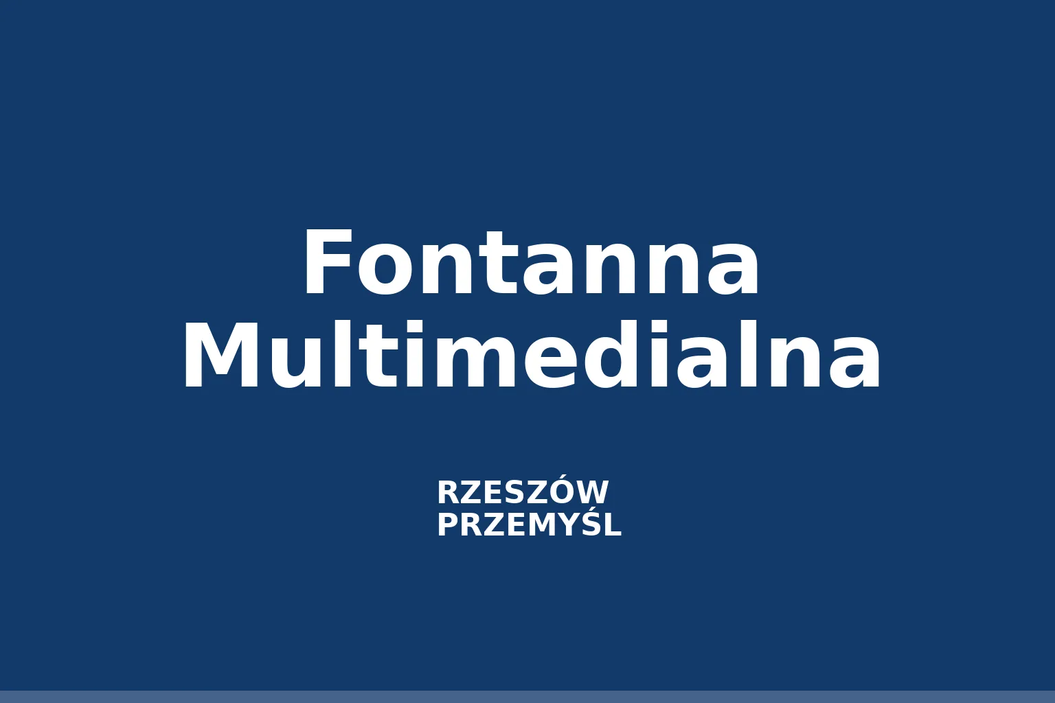 Fontanna Multimedialna